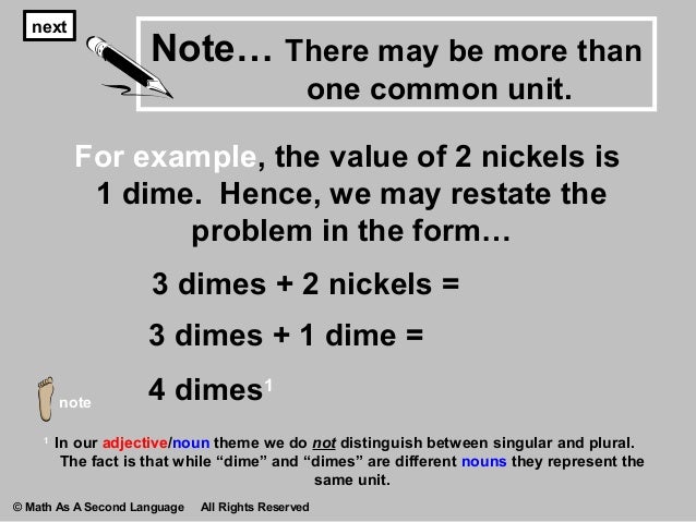 quantity vs unit