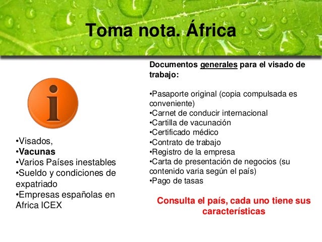 1 trabajo 5 continentes