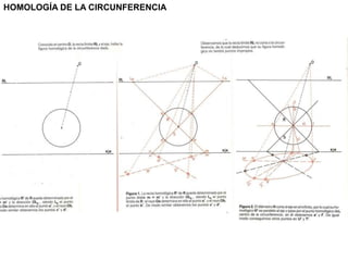 HOMOLOGÍA DE LA CIRCUNFERENCIA
 