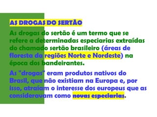 A Formação do Território Brasileiro - 7º Ano (2017)