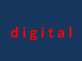 digital
 