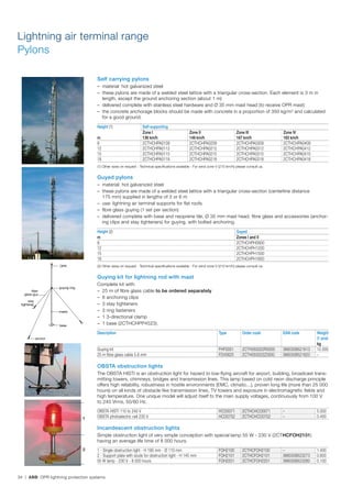 Esb Pylon Types 1 txh000247c0202 opr_lightning_protection_systems | PDF