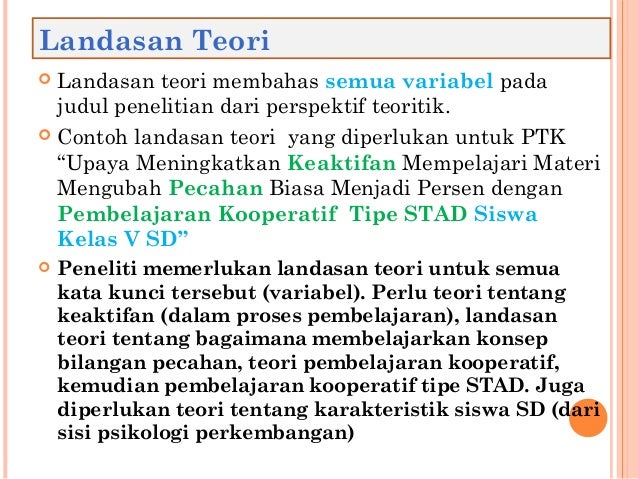 Teknik Penulisan Proposal PTK