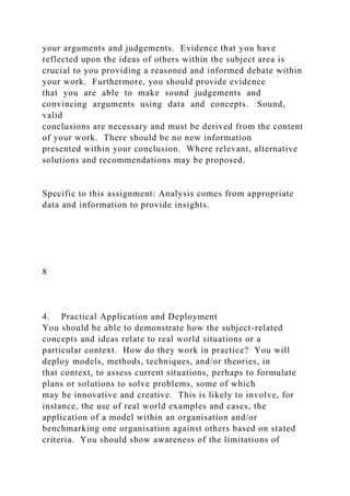 1 UNDERGRADUATE ASSIGNMENT SPECIFICATION Student.docx