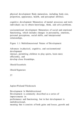 1 Understanding Human DevelopmentApproaches and Theories | DOCX