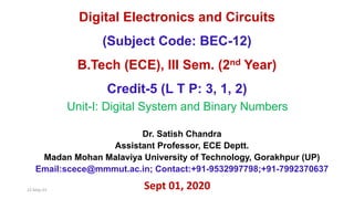 1 Unit-1 DEC B.Tech ECE III Sem Syllabus & Intro.pptx