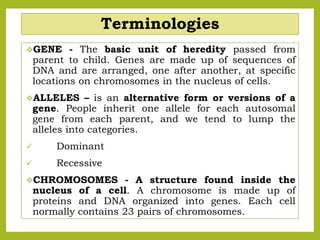 1 Unit - I Introduction to genetics, Practical implications & Impact of ...