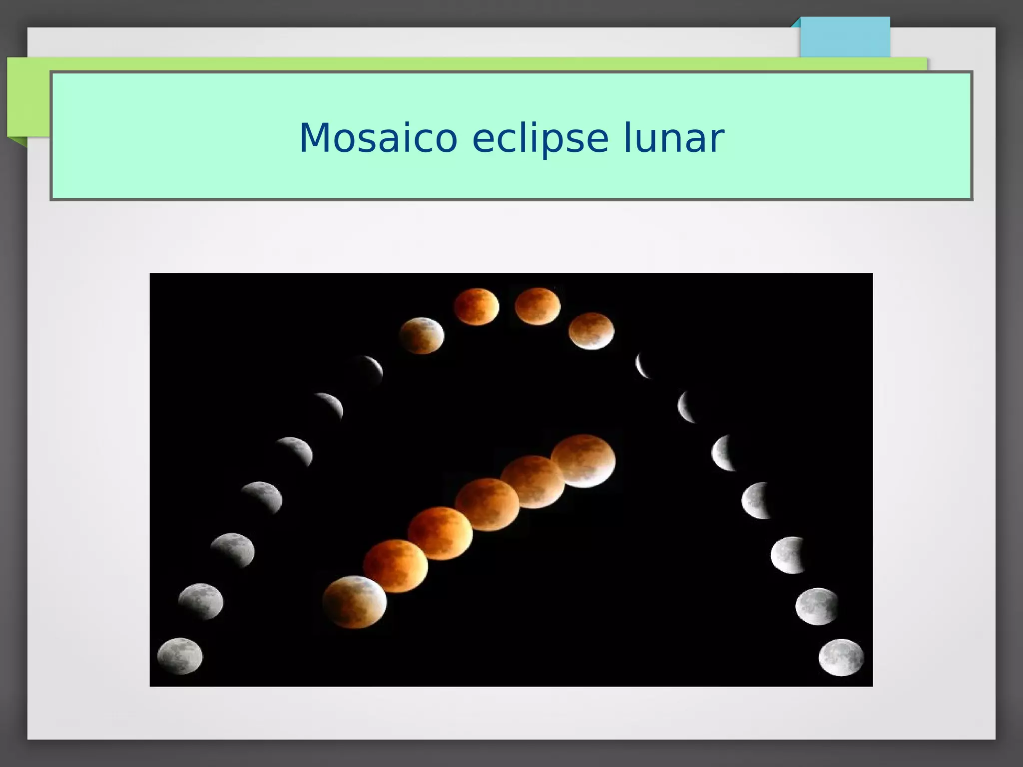 Mosaico eclipse lunar
 