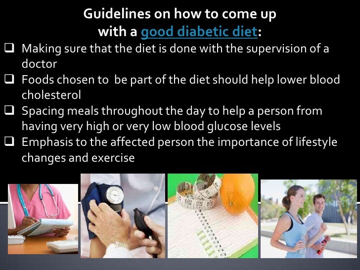 Useful Diabetic Diet Guidelines