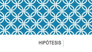 HIPÓTESIS
 