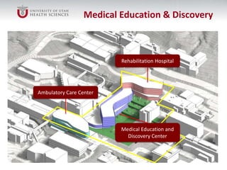 University of Utah – Medical Education & Discovery (MED)/Rehabilitation ...