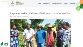 Research Program Genetic Gains (RPGG) Review Meeting 2021: Update on Tropical Legumes Projects (2007- 2020) By Dr Rajeev K Varshney