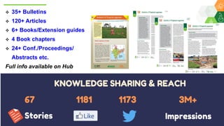 Research Program Genetic Gains (RPGG) Review Meeting 2021: Update on Tropical Legumes Projects (2007- 2020) By Dr Rajeev K Varshney