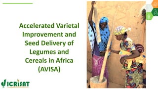 Research Program Genetic Gains (RPGG) Review Meeting 2021: Update on Tropical Legumes Projects (2007- 2020) By Dr Rajeev K Varshney