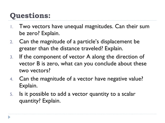 (1) vector graphical method | PPT | Physics | Science