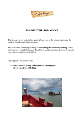 Fishing Tourism in Venice