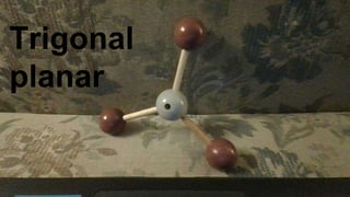 AX3 Triangular Planar sp2 BeF3
v
Trigonal
planar
 