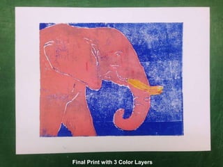 Final Print with 3 Color Layers
 