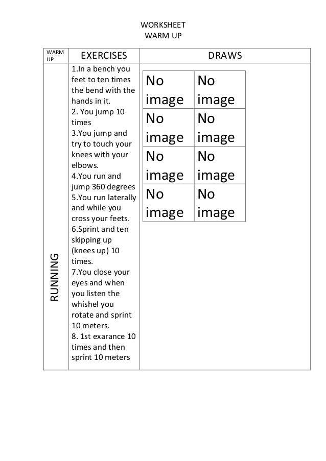 1 warm up worksheet