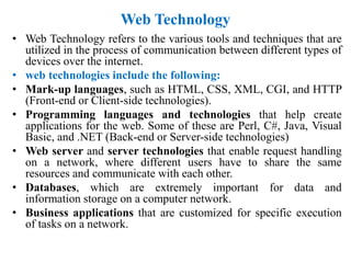 1) Web Technology - Introduction.pptx
