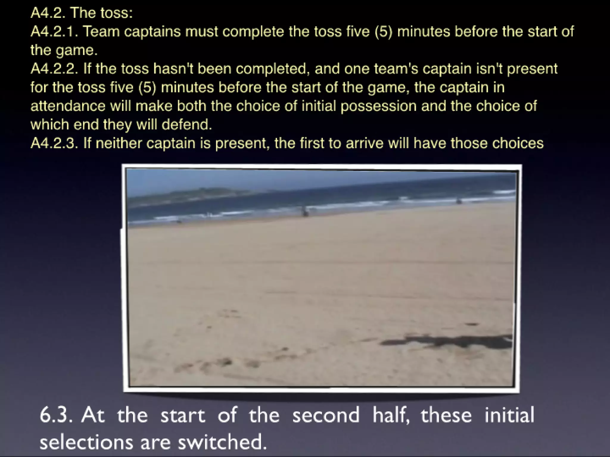 WFDF rules 1-6 of ultimate 2009 | PPT