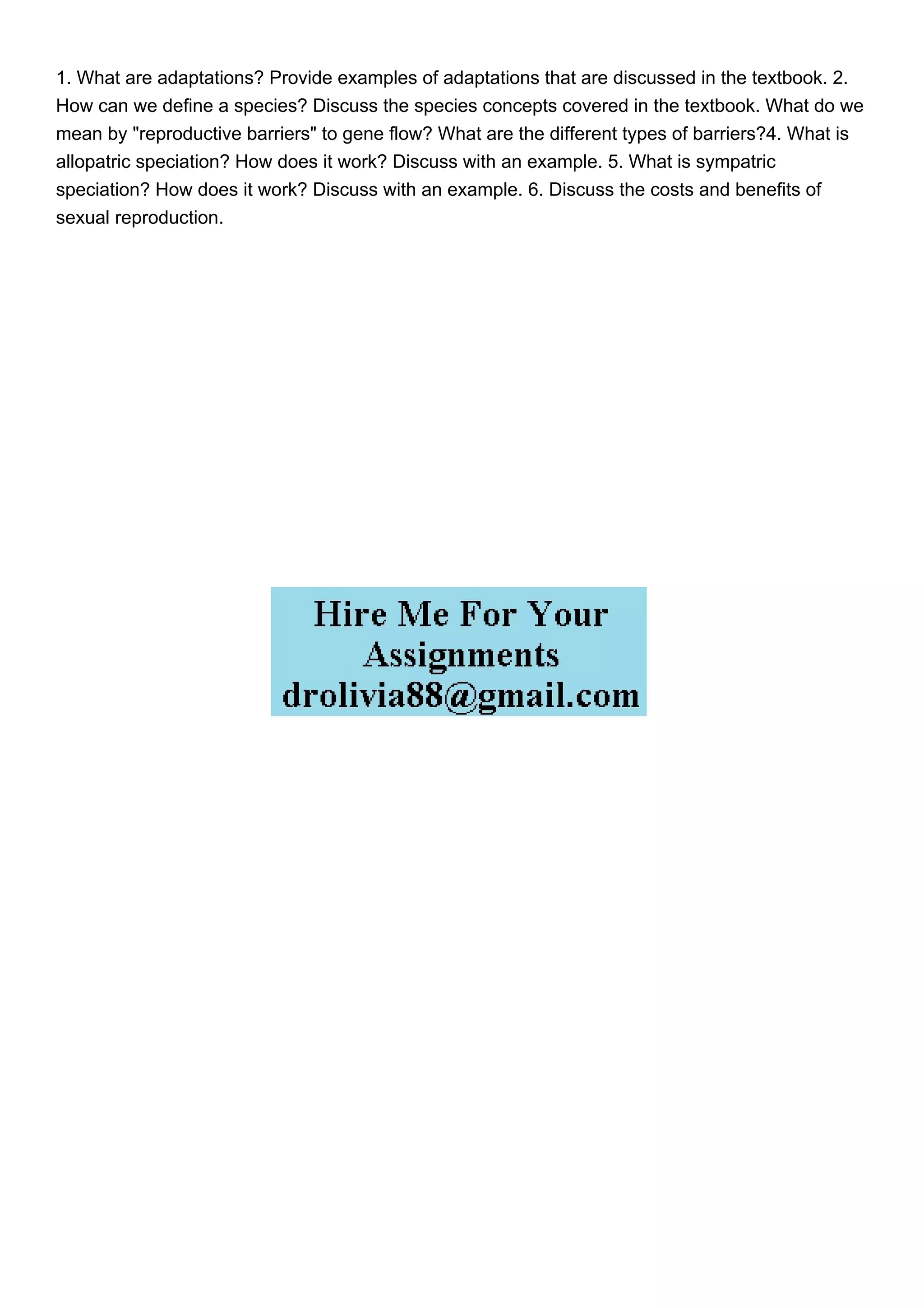 1 What are adaptations Provide examples of adaptations tha.pdf