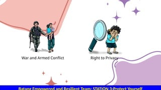 War and Armed Conflict Right to Privacy
 