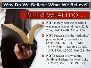 1 Why_We_Believe_What_We_Believe a bible lesson | PDF