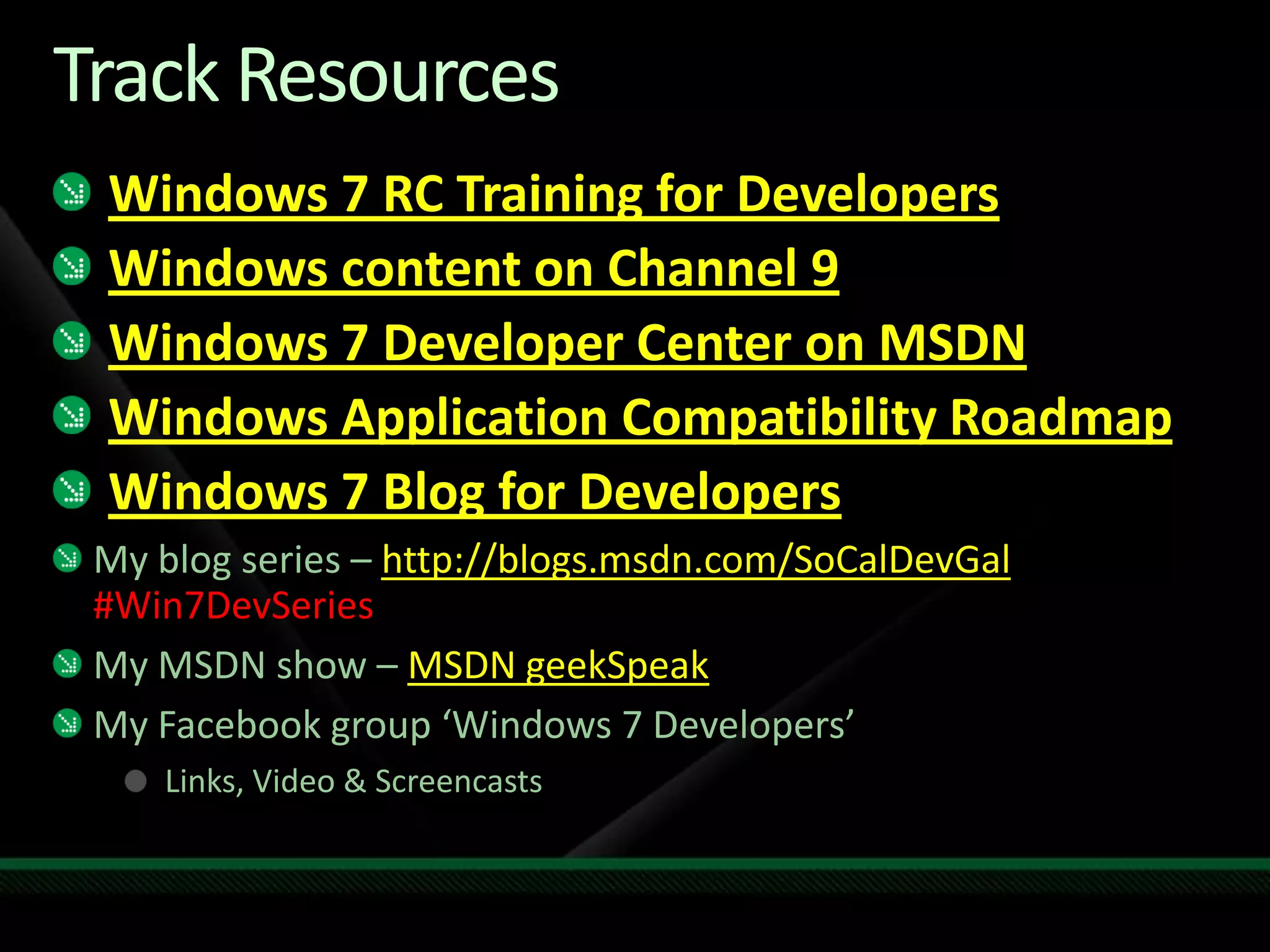 How Federated Search WorksRich client experiencePreviews, metadata, drag-&-dropFamiliar Explorer paradigmsSimple & lightweight integrationNo client codeAny server platformStandards-basedOpenSearch 1.1RSS & ATOMAuthenticationIntegrated or custom2.  Windows sends search terms as HTTP request1. Search Connector (.osdx) Installed3. RSS results returned from server