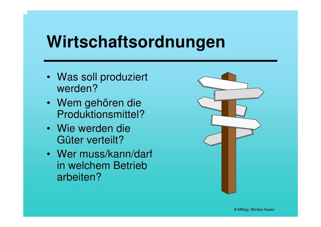 Wirtschaft - Bedürfnisse