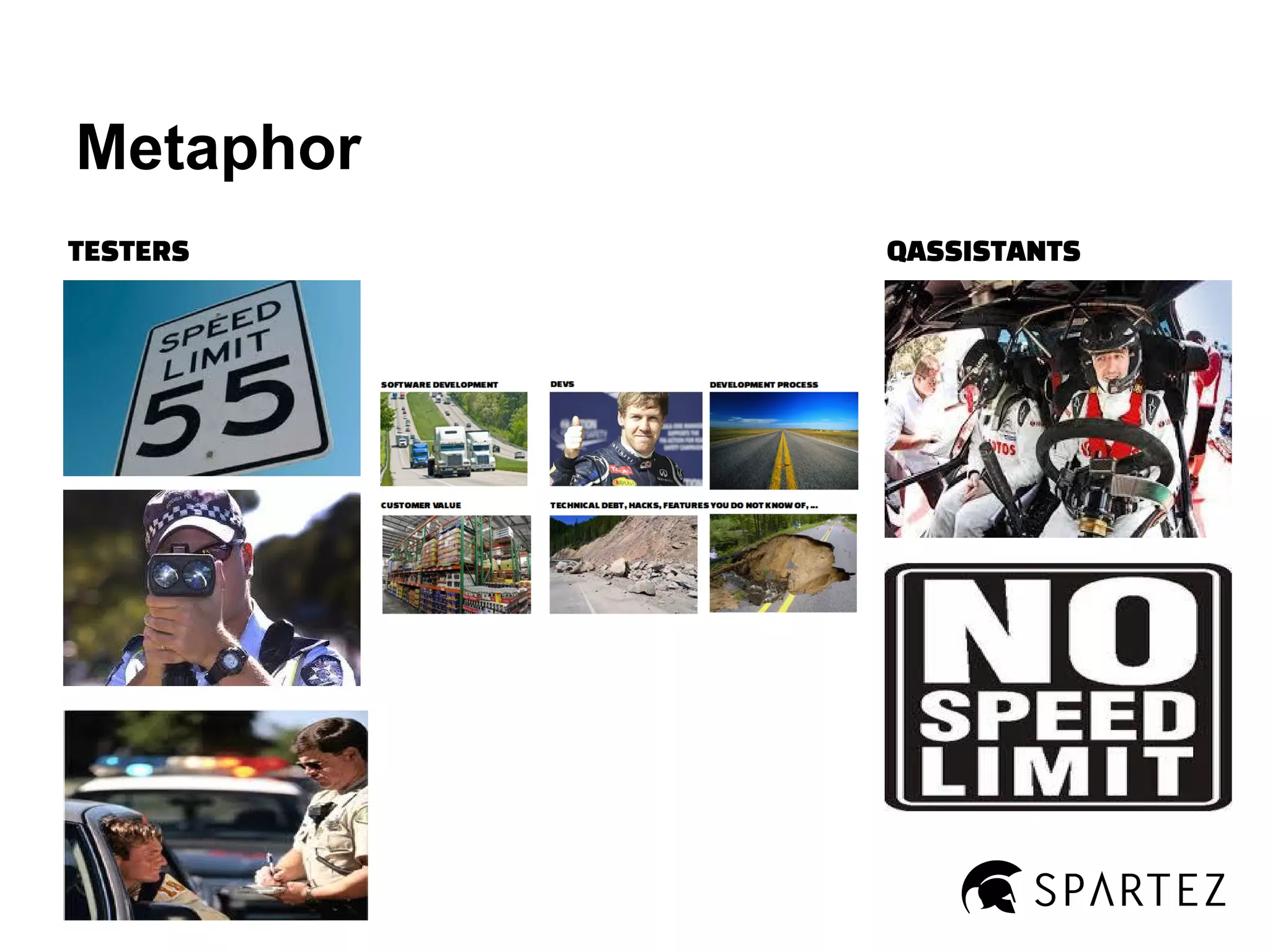 Metaphor
TESTERS

QASSISTANTS

 