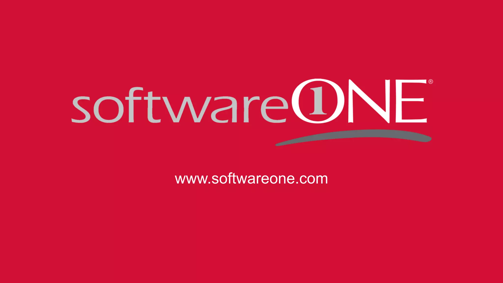 www.softwareone.com
 