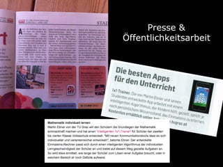 Presse &
Öffentlichkeitsarbeit
 