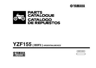 Manual de partes yamaha yzf r15 2021 pdf. | PDF