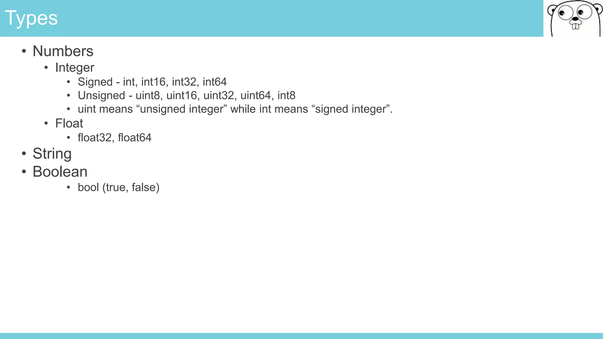 Golang - Overview of Go (golang) Language | PPTX