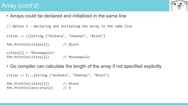 Golang - Overview of Go (golang) Language | PPTX
