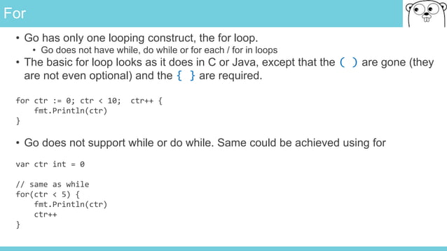 Golang - Overview of Go (golang) Language | PPT