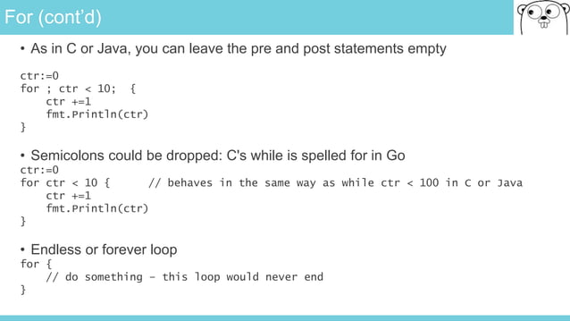 Golang - Overview of Go (golang) Language | PPT