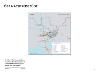 Besonders beeindruckend ist die stressfreie
Art des Reisens. Einfach 30 Minuten vor Ab-
reise zum Zug, Gepäck einladen, es sich be-
quem machen und auf eine ruhige Nacht vor-
bereiten. Bereits 10 Minuten nach Ankunft in
Hamburg ist man schon auf dem Weg ins Ho-
tel. Da es am Bahnhof Hamburg mehrere U-
Bahnstationen gibt, empﬁehlt es sich, bereits
vorher die richtige Verbindung auswählen.
98
 