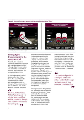 Nike; digital transformation case study