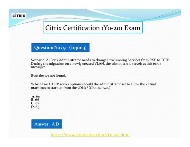 1Y0-231 Online Test
