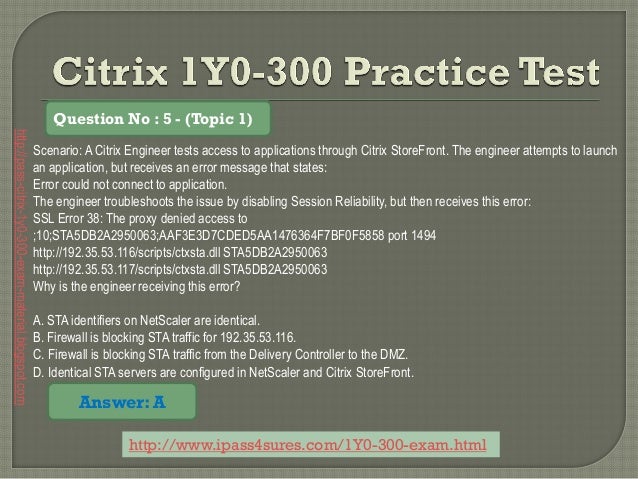 1Y0-231 Testfagen