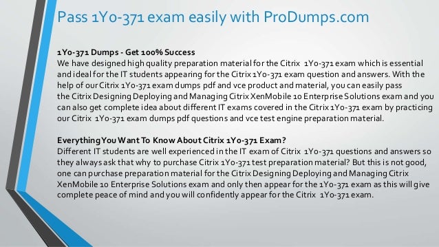 1Y0-231 Dumps Deutsch