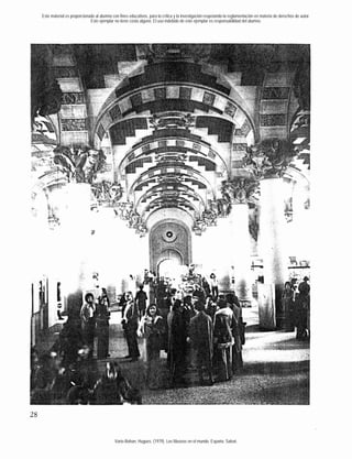 Este material es proporcionado al alumno con fines educativos, para la crítica y la investigación respetando la reglamentación en materia de derechos de autor.
                            Este ejemplar no tiene costo alguno. El uso indebido de este ejemplar es responsabilidad del alumno.




                                           Varie-Bohan, Hugues. (1979). Los Museos en el mundo. España: Salvat.
 