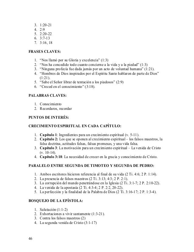 1 Y 2 Pedro