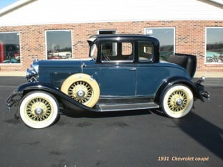 1931 Chevrolet coupé