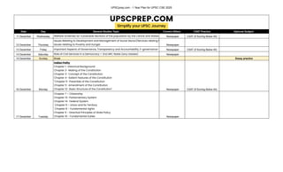 1 Year Plan for UPSC CSE 2025 - UPSCprep.com - Daily Plan.pdf