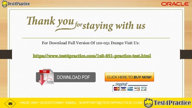 How Can I Pass My Oracle 1z0 051 Practice Test Exam