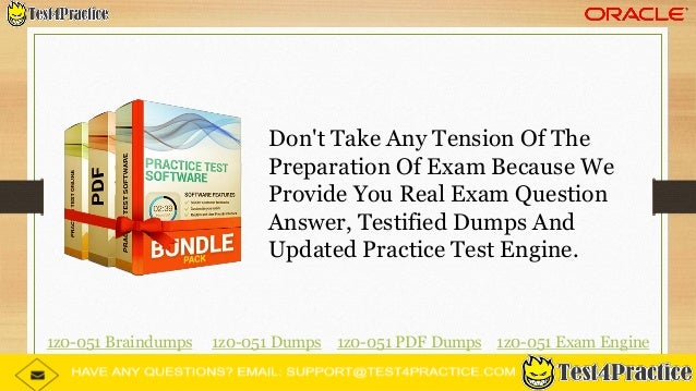 How Can I Pass My Oracle 1z0 051 Practice Test Exam