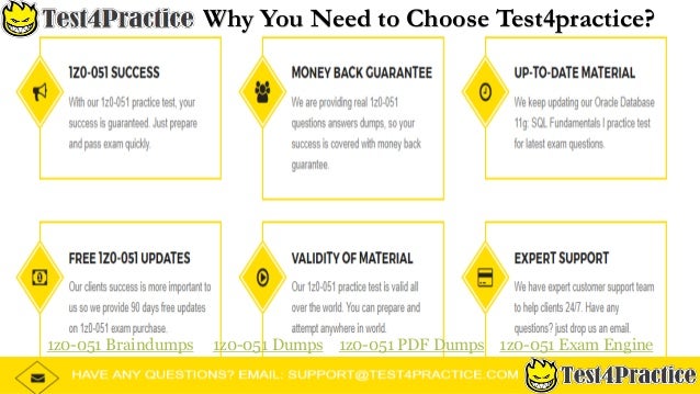 How Can I Pass My Oracle 1z0 051 Practice Test Exam